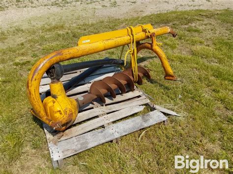 post hole digger skid steer|used 3 point post hole digger for sale.